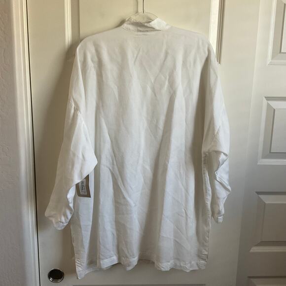 Bryn Walker Marta Oversized Lagenlook 100% Tencel Button Front Jacket - NEW - Picture 10 of 10